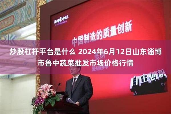 炒股杠杆平台是什么 2024年6月12日山东淄博市鲁中蔬菜批发市场价格行情