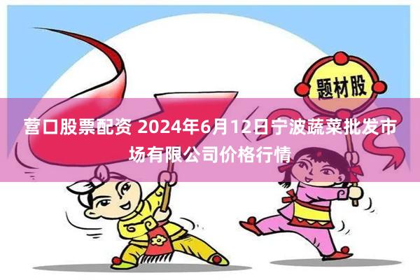 营口股票配资 2024年6月12日宁波蔬菜批发市场有限公司价格行情