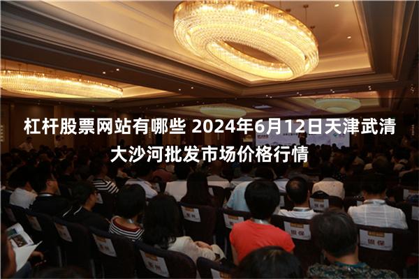 杠杆股票网站有哪些 2024年6月12日天津武清大沙河批发市场价格行情