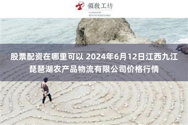 股票配资在哪里可以 2024年6月12日江西九江琵琶湖农产品物流有限公司价格行情