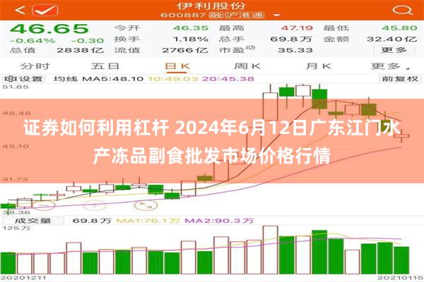 证券如何利用杠杆 2024年6月12日广东江门水产冻品副食批发市场价格行情