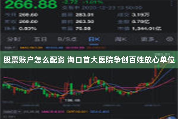 股票账户怎么配资 海口首大医院争创百姓放心单位